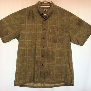 Columbia River Lodge Fishing Shirt Size L